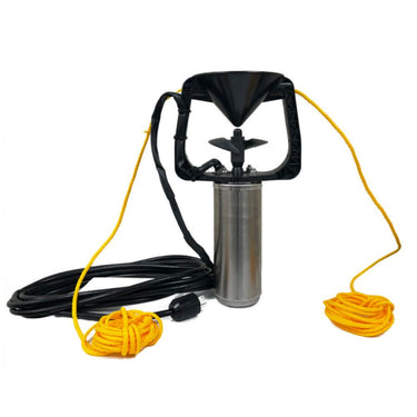 Outdoor Water Solutions Ice-Away Pond De-Icer Float Unit With Power Cord & Anchoring Ropes